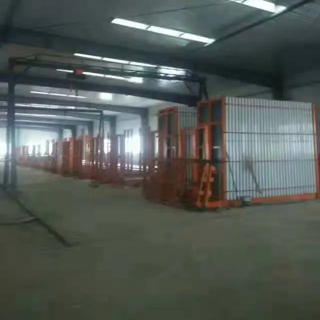Línea de producción de paneles de pared huecos compuestos