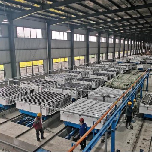 Equipo de panel de pared de partículas cerámicas completamente automático