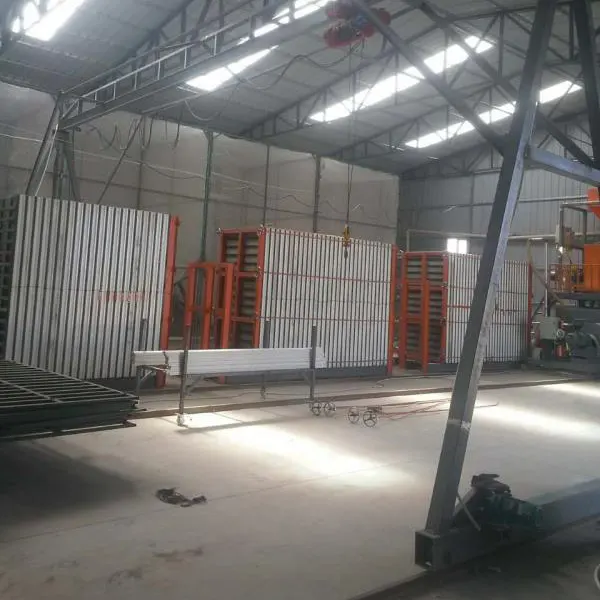 Equipo de panel de pared compuesto ligero
